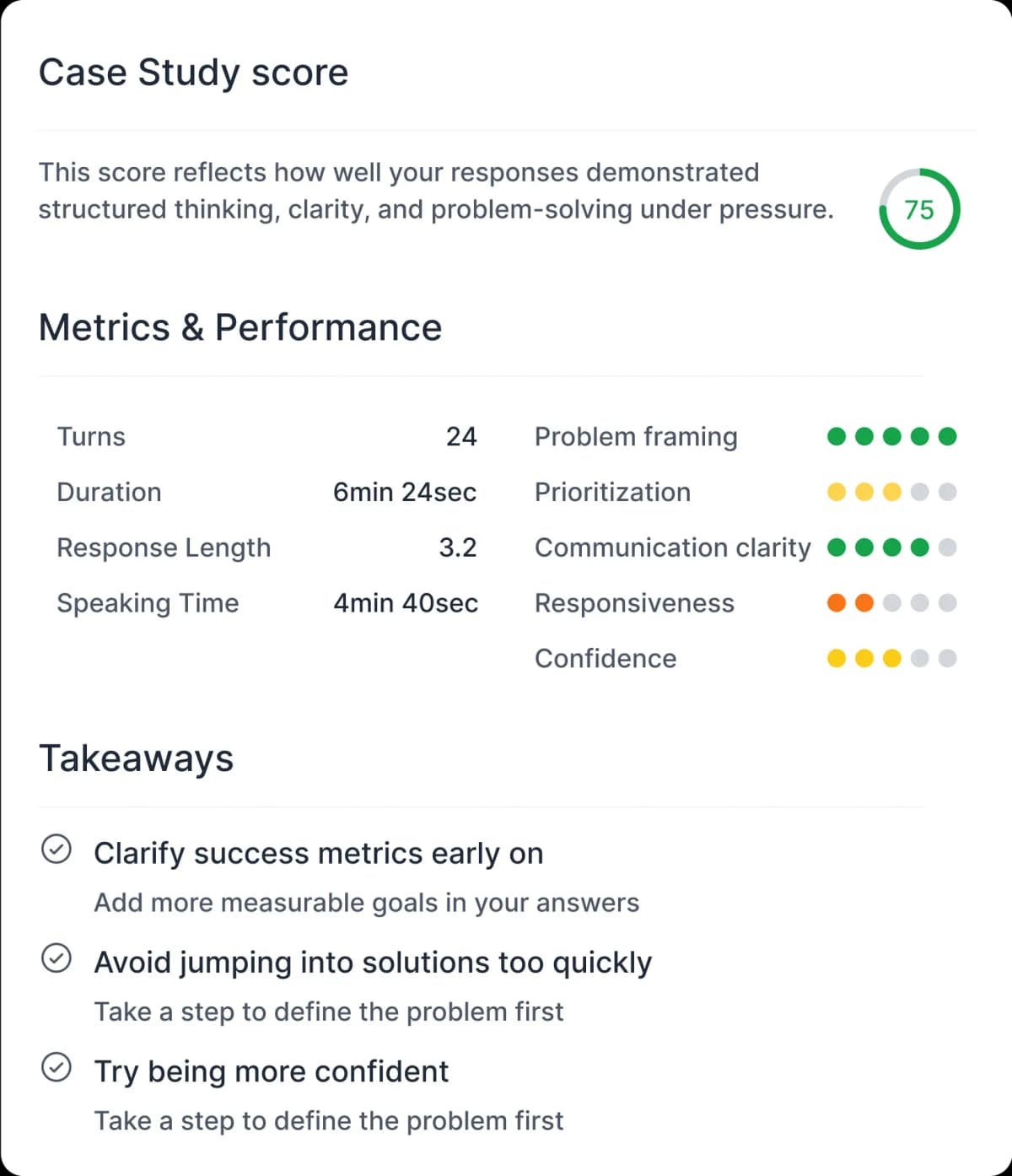 Feedback Overview